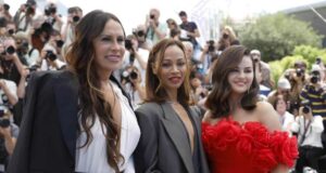 Zoe Saldaña y el reparto femenino de «Emilia Pérez», premiadas en Cannes