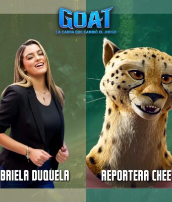 Comentarista deportiva dominicana Gabriela Duquela se suma al doblaje en español de GOAT