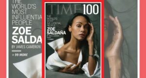 Zoé Saldaña, destacada entre las 100 personas más influyentes de 2026 de la revista Time