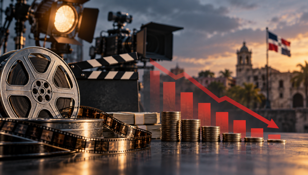 El gasto tributario del cine bajará 13.4 % en 2027, hasta RD$4,135 millones